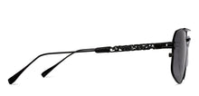 Load image into Gallery viewer, Black Aviator Full Rim Unisex Sunglasses by Lenskart-217412