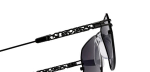 Black Aviator Full Rim Unisex Sunglasses by Lenskart-217412