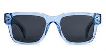 Load image into Gallery viewer, Blue Rectangle Full Rim Unisex Sunglasses by Lenskart-217416