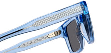 Load image into Gallery viewer, Blue Rectangle Full Rim Unisex Sunglasses by Lenskart-217416