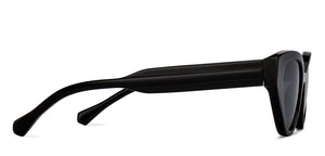 Black Cat Eye Full Rim Unisex Sunglasses by Lenskart-217417