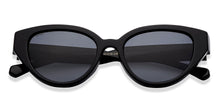 Load image into Gallery viewer, Black Cat Eye Full Rim Unisex Sunglasses by Lenskart-217417