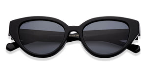 Black Cat Eye Full Rim Unisex Sunglasses by Lenskart-217417