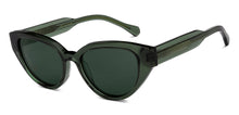 Load image into Gallery viewer, Green Cat Eye Full Rim Unisex Sunglasses by Lenskart-217418