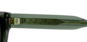 Green Cat Eye Full Rim Unisex Sunglasses by Lenskart-217418
