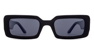 Black Rectangle Full Rim Women Sunglasses by Lenskart-219941