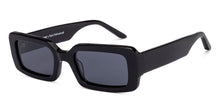 Load image into Gallery viewer, Black Rectangle Full Rim Women Sunglasses by Lenskart-219941
