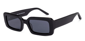 Black Rectangle Full Rim Women Sunglasses by Lenskart-219941