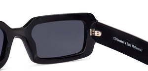 Black Rectangle Full Rim Women Sunglasses by Lenskart-219941