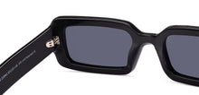 Load image into Gallery viewer, Black Rectangle Full Rim Women Sunglasses by Lenskart-219941