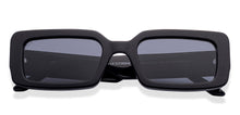 Load image into Gallery viewer, Black Rectangle Full Rim Women Sunglasses by Lenskart-219941