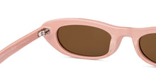 Load image into Gallery viewer, Pink Oval Full Rim Women Sunglasses by Lenskart-219943