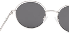 Load image into Gallery viewer, Silver Round Full Rim Unisex Sunglasses by Lenskart-227013