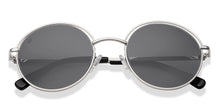 Load image into Gallery viewer, Silver Round Full Rim Unisex Sunglasses by Lenskart-227013