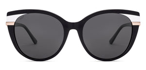 Black Cat Eye Full Rim Women Sunglasses by Lenskart-227014