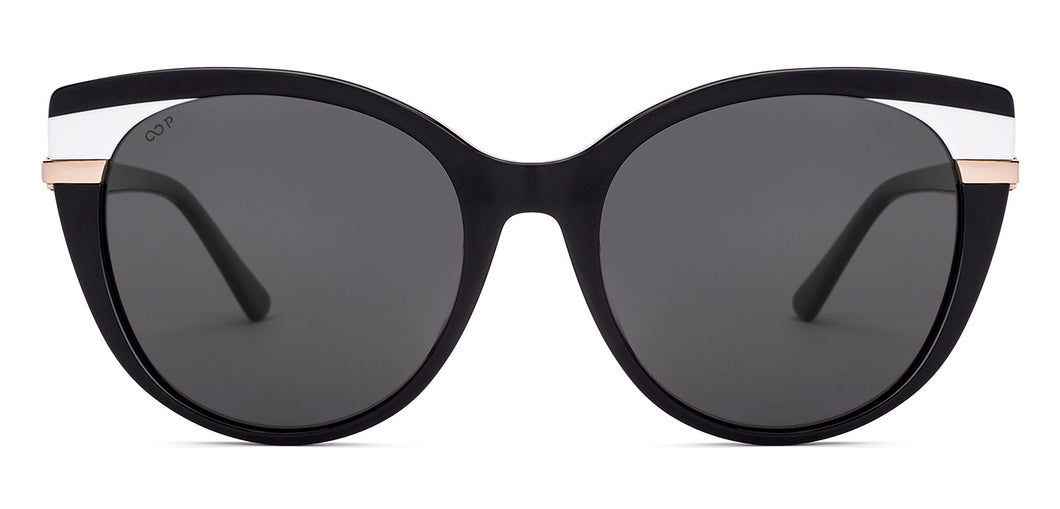 Black Cat Eye Full Rim Women Sunglasses by Lenskart-227014