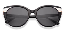 Load image into Gallery viewer, Black Cat Eye Full Rim Women Sunglasses by Lenskart-227014