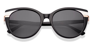 Black Cat Eye Full Rim Women Sunglasses by Lenskart-227014