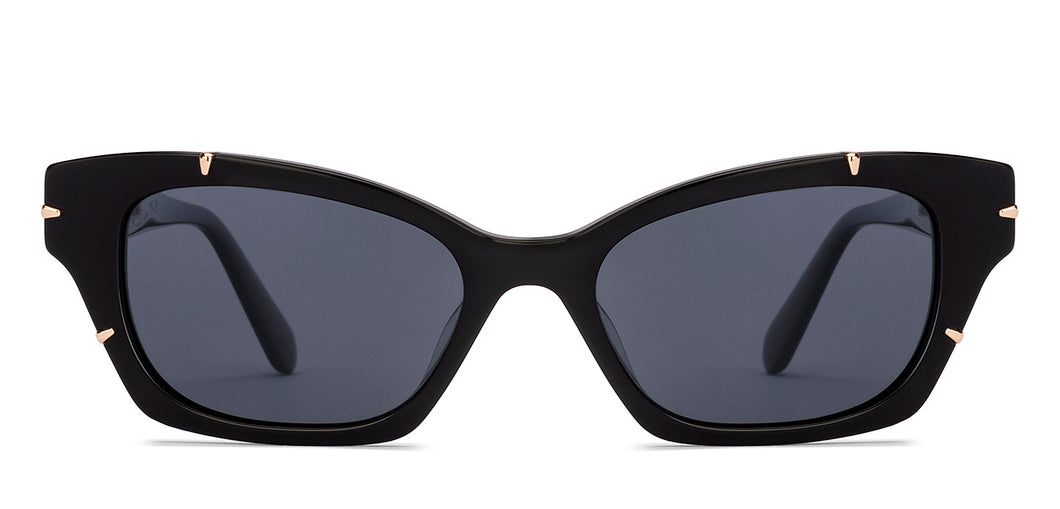 Black Cat Eye Full Rim Women Sunglasses by Lenskart-227050