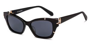 Black Cat Eye Full Rim Women Sunglasses by Lenskart-227050
