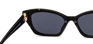 Black Cat Eye Full Rim Women Sunglasses by Lenskart-227050
