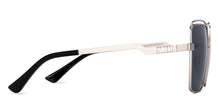 Load image into Gallery viewer, Silver Geometric Full Rim Women Sunglasses by Lenskart-227055