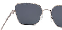 Load image into Gallery viewer, Silver Geometric Full Rim Women Sunglasses by Lenskart-227057