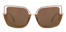 Load image into Gallery viewer, Silver Geometric Full Rim Women Sunglasses by Lenskart-227062