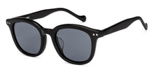 Load image into Gallery viewer, Black Round Full Rim Unisex Sunglasses by Lenskart-228481