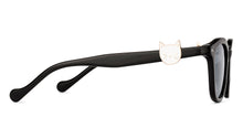 Load image into Gallery viewer, Black Round Full Rim Unisex Sunglasses by Lenskart-228481