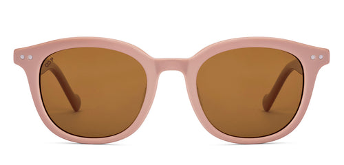 Pink Round Full Rim Unisex Sunglasses by Lenskart-228482