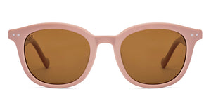 Pink Round Full Rim Unisex Sunglasses by Lenskart-228482