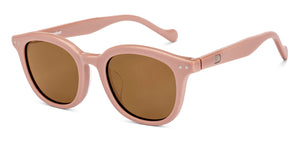 Pink Round Full Rim Unisex Sunglasses by Lenskart-228482