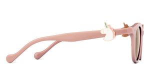 Pink Round Full Rim Unisex Sunglasses by Lenskart-228482