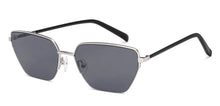 Load image into Gallery viewer, Silver Geometric Full Rim Women Sunglasses by Lenskart-228929