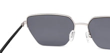 Load image into Gallery viewer, Silver Geometric Full Rim Women Sunglasses by Lenskart-228929