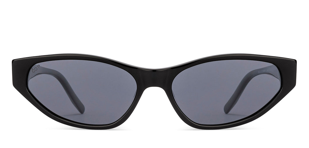 Black Cat Eye Full Rim Women Sunglasses by Lenskart-228931