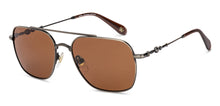 Load image into Gallery viewer, Gunmetal Aviator Full Rim Unisex Sunglasses by Lenskart-232720