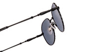 Load image into Gallery viewer, Black Round Full Rim Unisex Sunglasses by Lenskart-232721