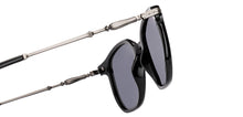 Load image into Gallery viewer, Black Square Full Rim Unisex Sunglasses by Lenskart-232722