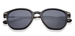 Black Square Full Rim Unisex Sunglasses by Lenskart-232722