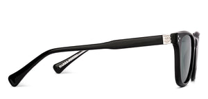 Black Square Full Rim Unisex Sunglasses by Lenskart-233231