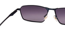 Load image into Gallery viewer, Blue Rectangle Full Rim Unisex Sunglasses by Lenskart-235476