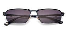 Load image into Gallery viewer, Blue Rectangle Full Rim Unisex Sunglasses by Lenskart-235476