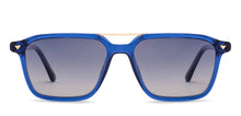 Load image into Gallery viewer, Blue Square Full Rim Unisex Sunglasses by Lenskart-235480