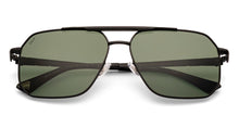 Load image into Gallery viewer, Black Geometric Full Rim Unisex Sunglasses by Lenskart-235482