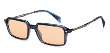 Load image into Gallery viewer, Blue Rectangle Full Rim Unisex Sunglasses by Lenskart-235483