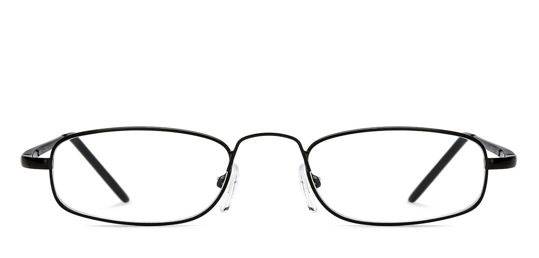 Black Oval Full Rim Unisex Eyeglasses by Lenskart READERS-209204