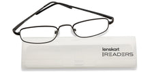 Load image into Gallery viewer, Black Oval Full Rim Unisex Eyeglasses by Lenskart READERS-209204