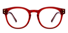 Load image into Gallery viewer, Red Round Full Rim Unisex Eyeglasses by Lenskart STUDIO-218081